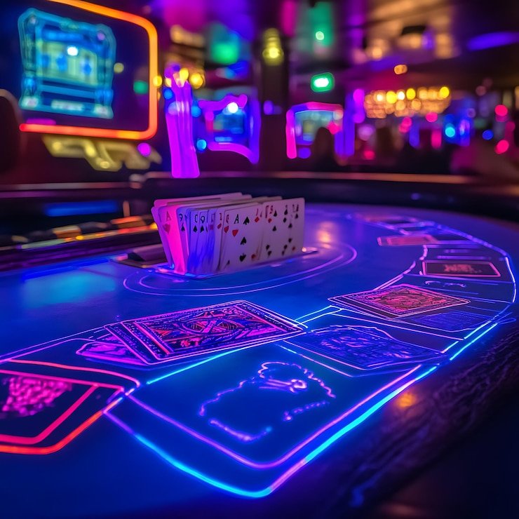 Speed Baccarat live table showing dealer and card layout